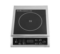 Fauitay Bruciatore da Appoggio con Piastra Riscaldante a Induzione per Piano Cottura a Induzione Portatile da 3500 W con Pannello Touch Intelligente per Cucinare Barbecue Domestica (Spina europea