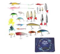 Fauitay Calendario per L'avvento di Pesca 2025, 24 Giorni Conto DAGNO di Natale Kit della Presa della della della SPECIA PACCHIA per Giochi per Giochi