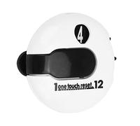 Fauitay Cappello da golf Clicker One Premere su zero per campo da golf (bianco e nero)