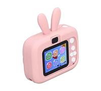 Fauitay Fotocamera Digitale per Bambini 20MP Fotocamera Selfie per Bambini Giocattolo per con Fronte Retro Doppio Temporizzazione 5s Video HD 1080P Ricarica USB Scheda (Rosa)