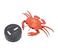 Fauitay Giocattolo di Granchio Telecomandato, Modello Animale di Granchio Elettrico con Gambe Mobili e Tenaglie, Azione Strisciante Realistica per Bambini, Regalo di Compleanno di (Rossa)