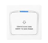 Fauitay Interruttore a Chiave Magnetica, Sensore a Chiave di Accensione Pannello di Riconoscimento dell'elettricità con Carta d'identità T5557 4150 Supporto per Risparmio Energetico