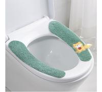 Fauitay Morbido Peluche Copriwater per Cuscino, Tappetino, Caldo, Confortevole, Lavabile, Riutilizzabile, Spesso, con Schienale Ad Assorbimento Sicuro per L'uso Invernale in Bagno