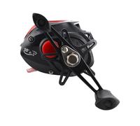 Fauitay Mulinello da Pesca Baitcasting Mulinello da Pesca in Metallo 7.2:1 Rapporto di Trasmissione 8 Kg Freno Leggero Bobina Lunga con Filo Antiesplosione per Sul Ghiaccio (Destra)