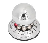 Fauitay Palla di decompressione delle dita, profezia, destino, palla antistress, portatore decisionale, palla di metallo, portatile, 5 cm, giocattolo antistress con gioco multifunzionale per