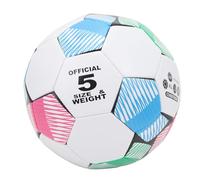 Fauitay Pallone da Calcio, Pallone da Calcio in PVC Misura 5, Resistente All'usura, con Copertura Morbida, Sportivo da Allenamento per Partite di Allenamento