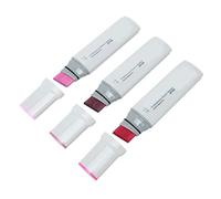 Fauitay Pennarelli Jumbo, Set di Pennarelli Professionali con Punta Larga e Larga per Disegni e Pittura, Punte Premium Resistenti All'usura, Comoda Impugnatura Ovale (Rosso Viola)