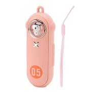 Fauitay Scaldamani da 5000 MAh, Riscaldamento Rapido in 3 Secondi Power Bank a 4 Marce di Temperatura con Funzione di Ricarica, per attività Invernali All'aperto (Rosa)