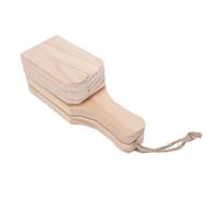 Fauitay Spremibanane in legno, spremiagrumi riutilizzabile e strumento smasher per cucina, con stampo in vimini per patatine fritte e pane alla banana