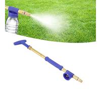 Fauitay Spruzzatore Manuale da Giardino Testina di Spruzzo Push Pull Ugello in Rame in Plastica da 36,5 Mm con modalità Colonna D'acqua Nebulizzata per Irrigazione Fiori Verdure D