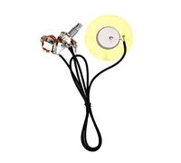 Fauitay Trasduttore Pickup Piezoelettrico per Strumenti a Corda, Pickup | Sensore Ceramico Piezoelettrico, Interfaccia Jack Audio da 6,35 Mm, Facile da Installare, Elimina il Feedback per Chitarra