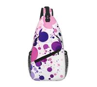Fault Star Orbit Print elegante marsupio da uomo alla moda borsa a tracolla per donne e uomini, Toppe multicolori, Taglia unica