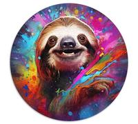 Faultier-Puzzles für Erwachsene, 1000 Stück, Karton-Puzzles für Erwachsene, DIY-Heimdekoration, Denkspiel für Teenager, 1000 Teile (67,5x67,5cm)