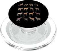 Fauna selvatica Antilope & Gazzella Specie Biologia Arte PopSockets PopGrip per MagSafe