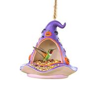 Fauna selvatica sostenibile del giardino 'alimentatore amichevole | Materiale in resina sostenibile, dimensioni 12-13,5 cm, conservazione della fauna selvatica, compatibilità con giardini