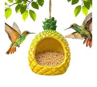 Fauna selvatica sostenibile del giardino 'alimentatore amichevole | Materiale in resina sostenibile, dimensioni 12-13,5 cm, conservazione della fauna selvatica, compatibilità con giardini