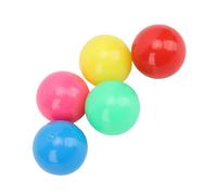 FAUOSWUK 100 palline per conteggio matematico, multifunzionali, 20 mm, in plastica, cave, colorate, di ricambio, con scatola per insegnare la probabilità elementare