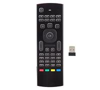 FAUOSWUK 2,4 G di Tastiera Wireless, Telecomando 6 Remoto Controllo del Mouse Aerial con Sensore di Movimento per Box PC, Portatile
