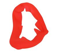 FAUOSWUK 2 Face Pad in Silicone Comoda Copertura Lavabile e Resistente Al Sudore per Giochi VR Light Blocker Design 1 unità (Rossa)