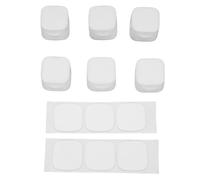 FAUOSWUK 6 Pezzi Porta del Cavo Cavo Magnetico con Adesivo Adesivo per il Portatore di Cavi del Cavo del Carico di Casa Dell'adesivo per la Scrivania (bianco)