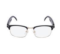FAUOSWUK AI Translation Glasses for Men Women con 150 Lingue, Traduttore AI Smart Glasses Alimentato da GPT, Anti Blue Light Interpretazione Simultanea per le attività Commerciali