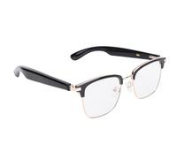 FAUOSWUK AI Translator Glasses, Oltre 100 Lingue BT5.4 AI Smart Translation Glasses Integrati in Microfono per le Chiamate Musicali di Viaggio