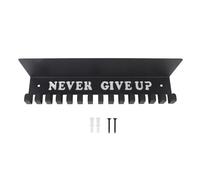 FAUOSWUK Appendino per Medaglie, Supporto da Parete con Ganci Multipli per Medaglie, Nastri, Chiavi, Cordini, Carico Elevato Fino a 33 Libbre, Espositore per Trofei per L'ingresso della (S)