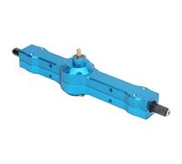 FAUOSWUK Assemblaggio Dell'asse del Ponte Posteriore in Lega di Alluminio Efficiente per la Parte del Camion WPL D12 1/10 RC (Blu B)