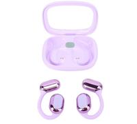 FAUOSWUK Auricolari per Traduzione AI, Auricolari Wireless per Traduttore di 140 Lingue con Controllo Touch e 3 modalità, per Riunioni di Lavoro, Viaggi, Comunicazione Multilingue (Viola)