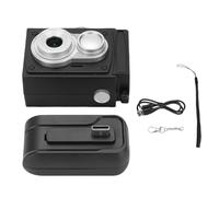 FAUOSWUK Camera Digitale Vintage, Fotocamera Video di Registrazione Video 1080p da 2 MP, Ideale per la Vita e la Fotografia di Viaggio, Supporto Fino a 128 G di Memoria Scheda