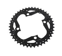 FAUOSWUK Catena in Bicicletta Catatina di Bombole Parti di Riparazione del Dente da Dente 104bcd Crank Grove Grovalo Chrome Chrome Malibdenum Deformazione in Acciaio Prova a Marioni a (44T (Grande