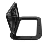 FAUOSWUK Copertura per Boccaporto per Barca, Boccaporto di Accesso Marino in ABS Resistente da 12x8 Pollici con Serratura di Sicurezza e Chiave, per Pontoni di Yacht e