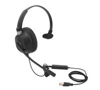 FAUOSWUK Cuffie Telefoniche Cuffie USB per Call Center con Cancellazione del Rumore per il Servizio Clienti