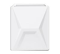 FAUOSWUK Custodia di Viaggio Protettiva in Silicone per Comunicatore Satellitare, Custodia Ammortizzante di Antenna a Piatti Satellitari, Tetti per Auto, Campeggio e Avventure di Viaggio (Bianco)