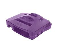 FAUOSWUK Custodia per Console di Gioco retrò, Custodia di Ricambio per Console di Gioco N64 Guscio di Ricambio in Materiale ABS, con Cacciavite e Pulsanti di Montaggio, per Console per (Viola