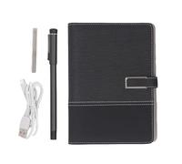 FAUOSWUK Digital Smart Pen e Notebook, Smart Pen Notebook Set Nota Presa Tablet BT 5.0 con e OCR Riconoscimento del Testo Penna Digitale per Adulti Learning Work Drawing (Patchwork nero)