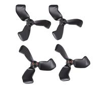 FAUOSWUK Eliche PC a Basso Rumore per Drone NEO 2, Pale di Ricambio Leggere, Tempo di Volo Prolungato, 4 Pezzi (Nera)