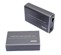 FAUOSWUK Extender del Cavo della Porta di Visualizzazione, Cavo di Estensione del Ricevitore a Infrarossi, Trasmette Fino a 120 M, Kit di Estensione di Controllo Telecomando per il (Plug)
