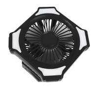 FAUOSWUK Fan da Campeggio Portatile con Lanterna a LED, Ventilatori da Tenda a Batteria Ricaricabili da 10000 MAh per Campeggio, Ultra tranquillità per Picnic, Barbecue, Pesca, Viaggio, (#3)