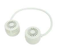 FAUOSWUK Fan per Bambini, una Lama Portatile Ricaricabile con 3 velocità del, Ventilatori del Collo Personale Che Soffiano Aria Fredda per Bambini Anziani, Compagno per il Lavoro Caldo (Verde)