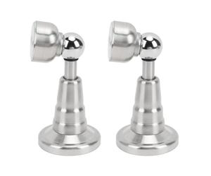 FAUOSWUK Fermaporta Silenzioso per, Resistente Fermaporta Idraulico Ammortizzante in Acciaio Inossidabile per (Argento)