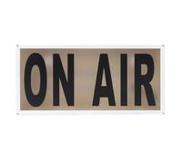 FAUOSWUK Insegna di Registrazione Luminosa a LED, Spia da Studio Alimentata Tramite USB con Telecomando e 12 Opzioni di Colore, per Streaming e Decorazioni per L'home Office