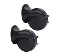 FAUOSWUK Kit Clacson UTV 12V Uscita Forte e Chiara con Interruttore per General, Progettazione Circuito Affidabile, Interruttore Clacson e relè Cablaggio per Strade Cittadine, Confezione da 2 UTV