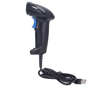 FAUOSWUK Lettore di Codici a Barre Portatile 2D Durevole per Servizi Postali Bancari, Lettore di Codici a Barre USB Cablato Plug and Play per Computer Portatili, Materiale ABS