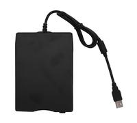 FAUOSWUK Lettore di Floppy Disk Esterno USB da 3,5 Pollici per PC, Laptop, Portatile, Compatibile con USB 1.1 e 2.0, con Dischi da 98 a 8 GB, in Grado di Leggere e Scrivere Fino a