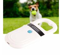 FAUOSWUK Lettore di microchip di scanner ricaricabile Lettore di identificazione animale domestico portatile EMID RFID con schermo di Identyfikatory lector Porte-adresse
