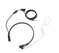FAUOSWUK Microfono per la Gola Auricolare con Microfono a Cancellazione di Rumore da 3,5 Mm con Tubo