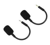 FAUOSWUK Microfono Sostitutivo Compatibile con Cuffie da Gioco V3, Microfono con Asta con Cancellazione del Rumore, Spina da 3,5 Mm, Voce Chiara, per Cuffie USB Cablate