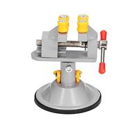 FAUOSWUK Morsa da Banco Universale per Mini Trapano a Pressa, Resistente, a Ventosa, per Rotazione di 360 Gradi del Desktop, per Superfici Metalliche