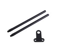 FAUOSWUK Orecchie da Barra in Lega di Alluminio, Connettore della Canna da Pesca con Allarme del Morso, Attrezzatura per Annaffoni per gli Amanti della Pesca